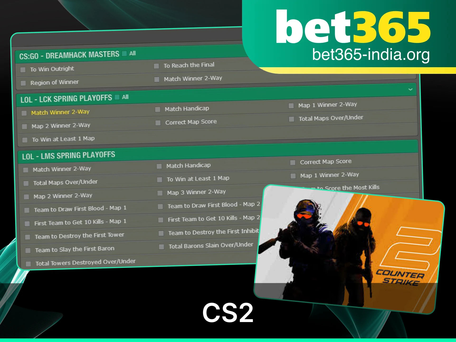 Bet on major CS2 tournaments and PGL Majors at official Bet365 India for competitive esports odds.