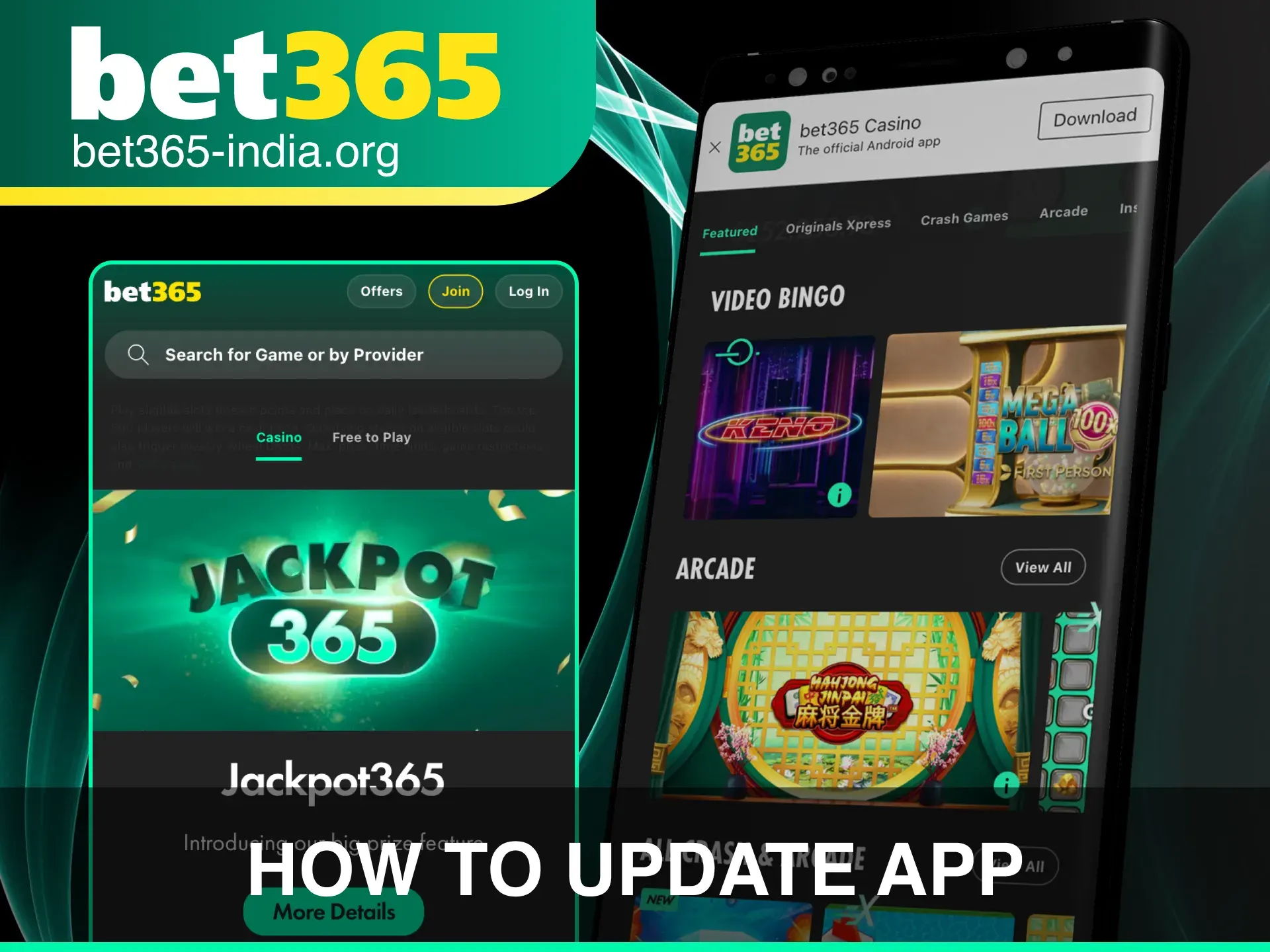 Learn how to update the Bet 365 App to the most recent version.