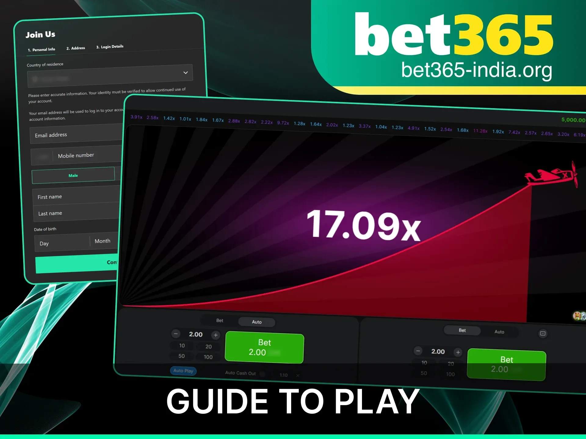 A simple guide on how to play the Aviator crash game at Bet365.